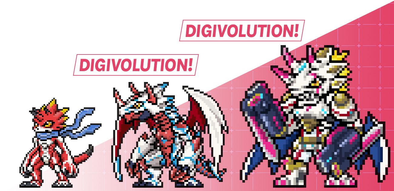 Raise your own unique Digimon!