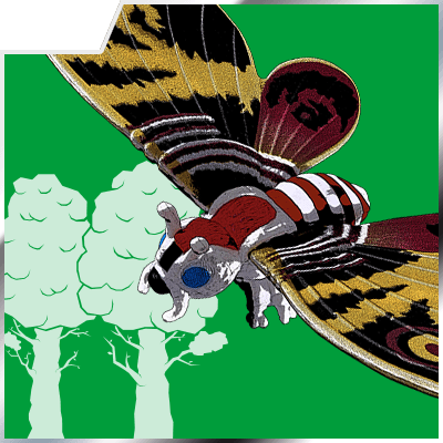 Gogburst摩斯拉 (1992) &3式机龙Meather Blade Back Unit