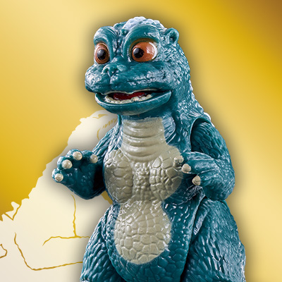 ゴジバースト リトルゴジラ＆ガルーダ＆キングデストロイアパーツ