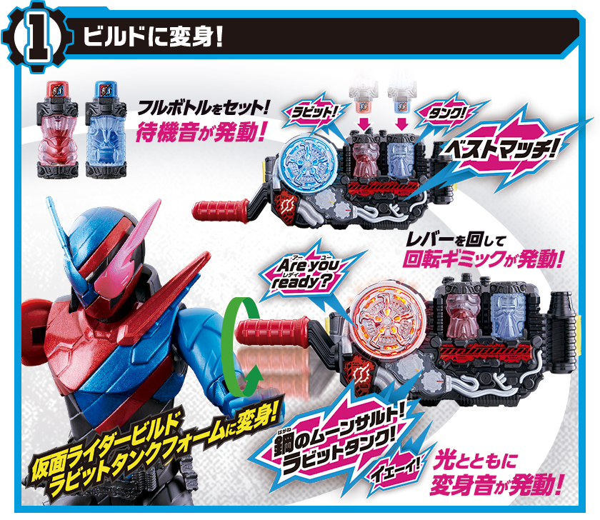 最大2000円引き マラソン期間 DX版 仮面ライダービルド 変身ベルト