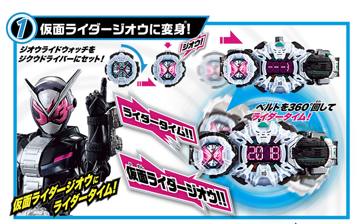 Transform into KAMEN RIDER ZI-O!