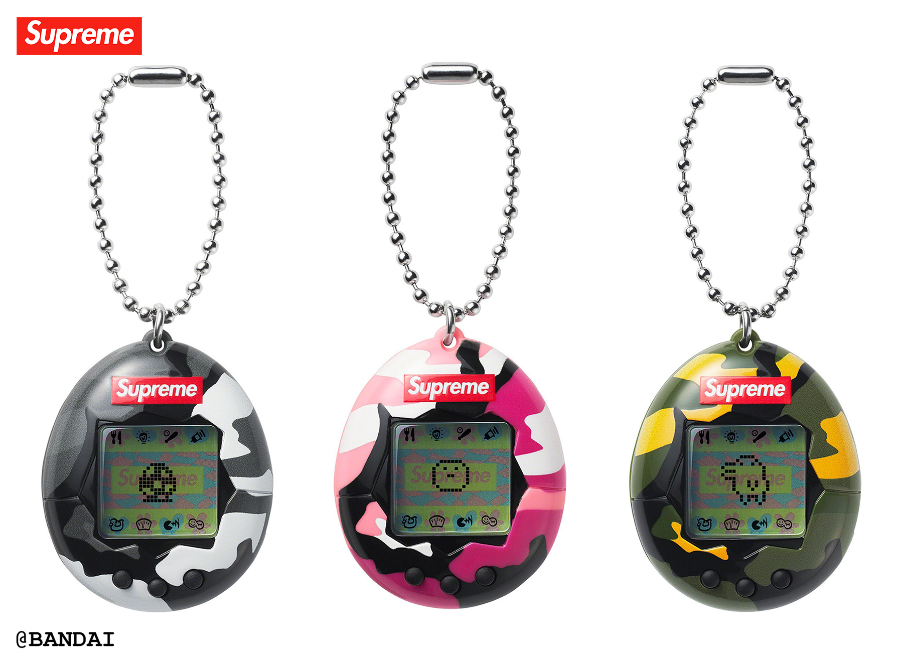 Supreme × Tamagotchi たまごっち ピンク-