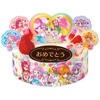 キャラデコパーティーケーキ