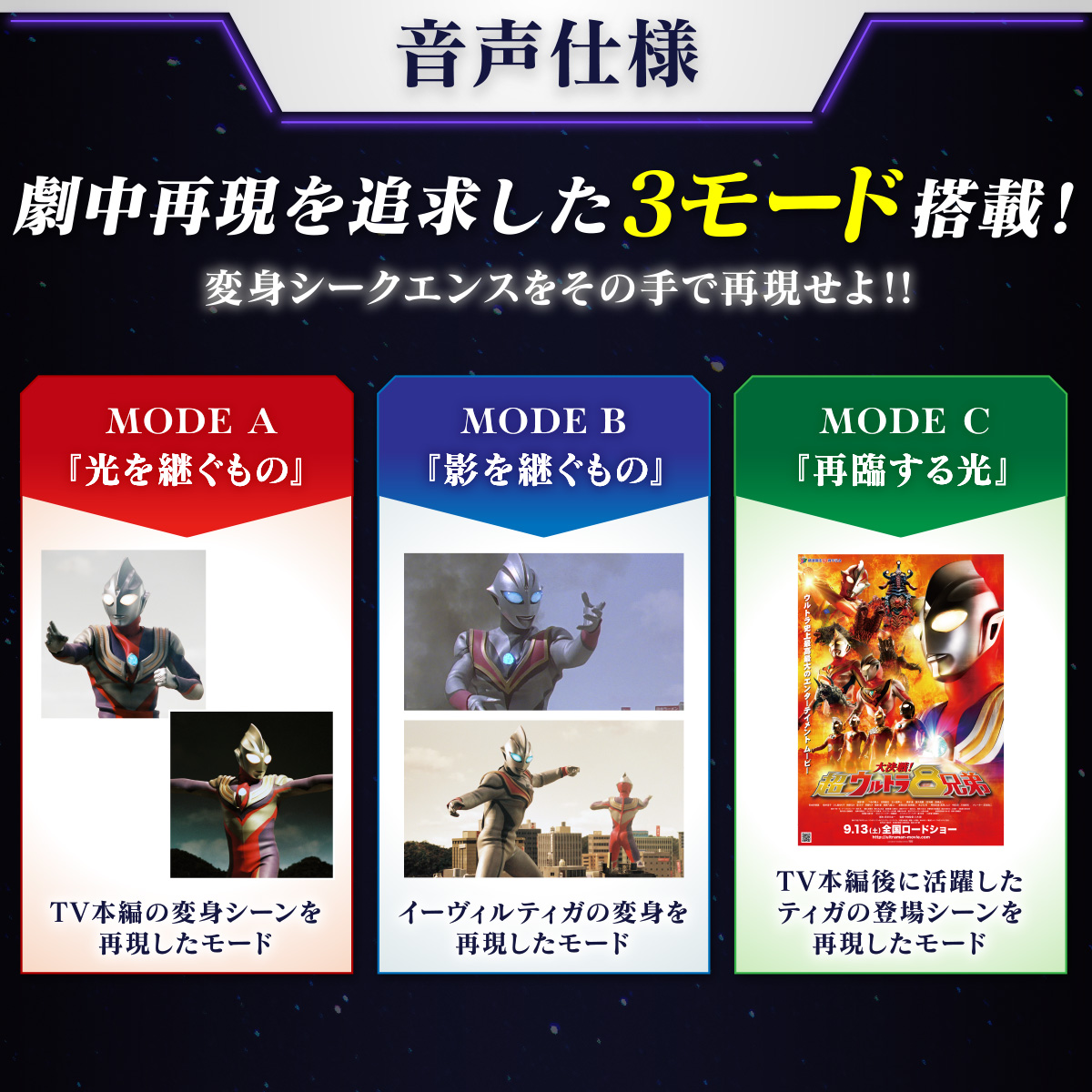 人気商品！】 ウルトラマンティガ スパークレンス 25th Anniversary