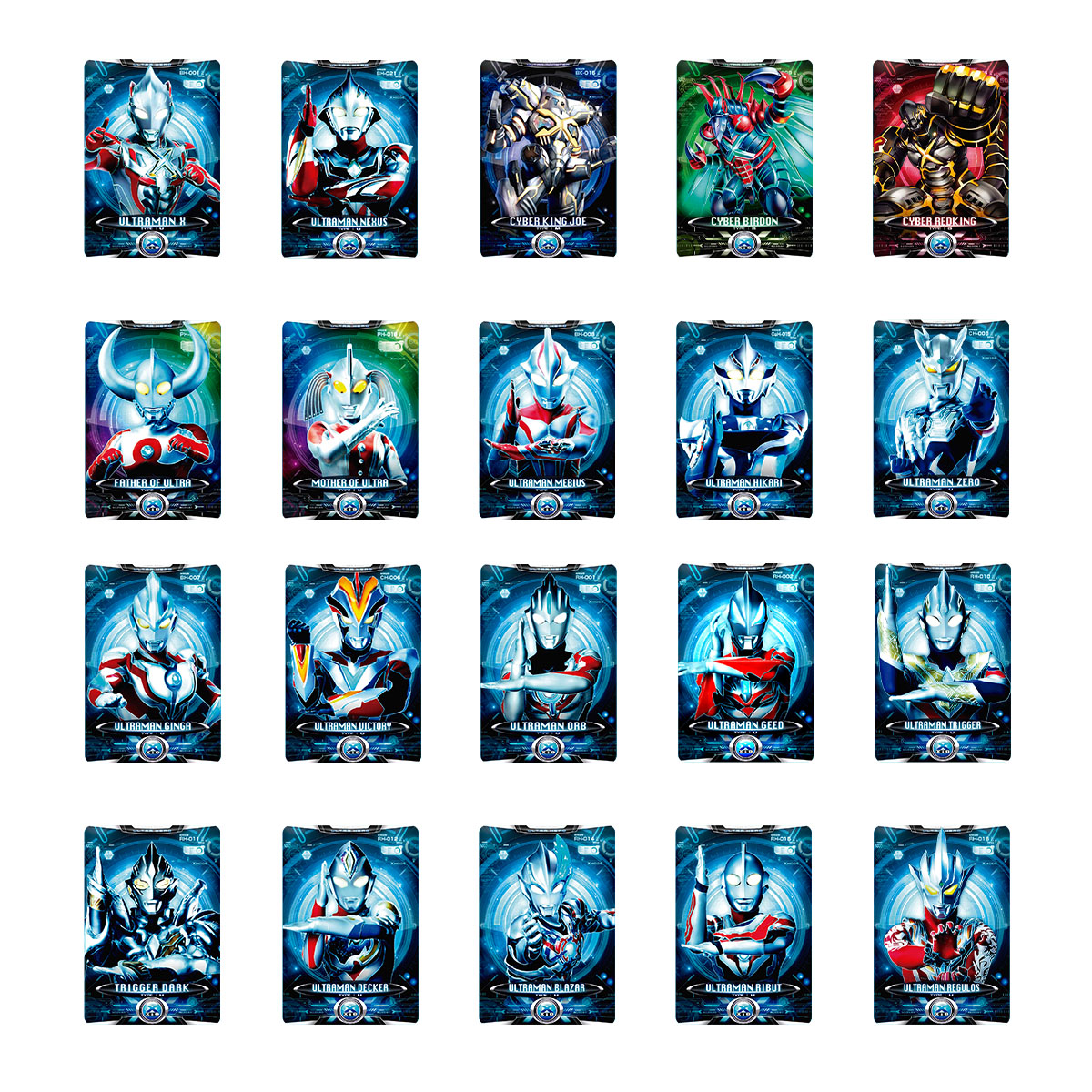 ULTRA REPLICA X DEVIZER COMPATIBLE CYBER CARD SET01 