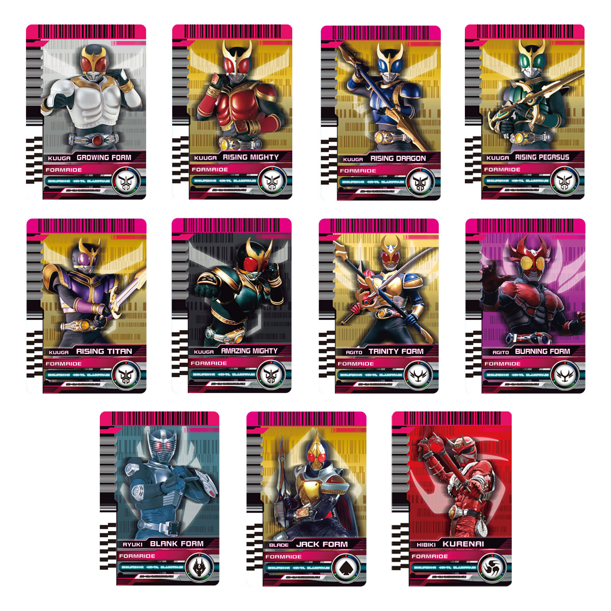 CSM RIDER CARD SET EXTRA 