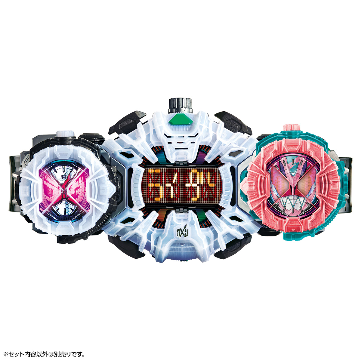 DXガッチャード＆ギーツ＆リバイスライドウォッチ｜仮面ライダー 