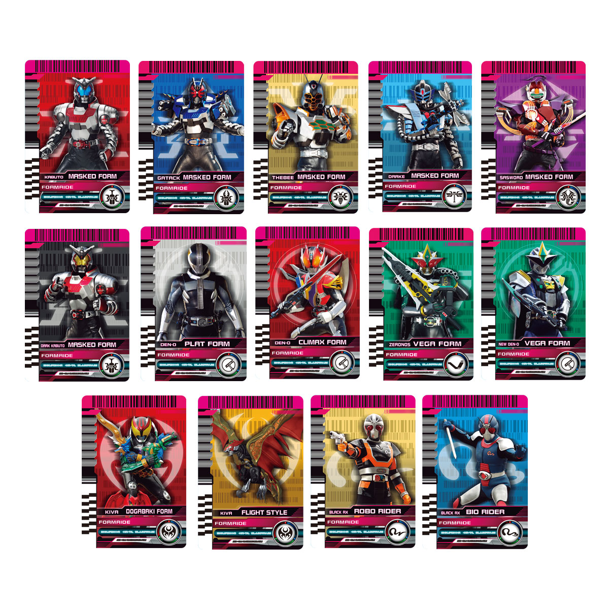 CSM RIDER CARD SET EXTRA 