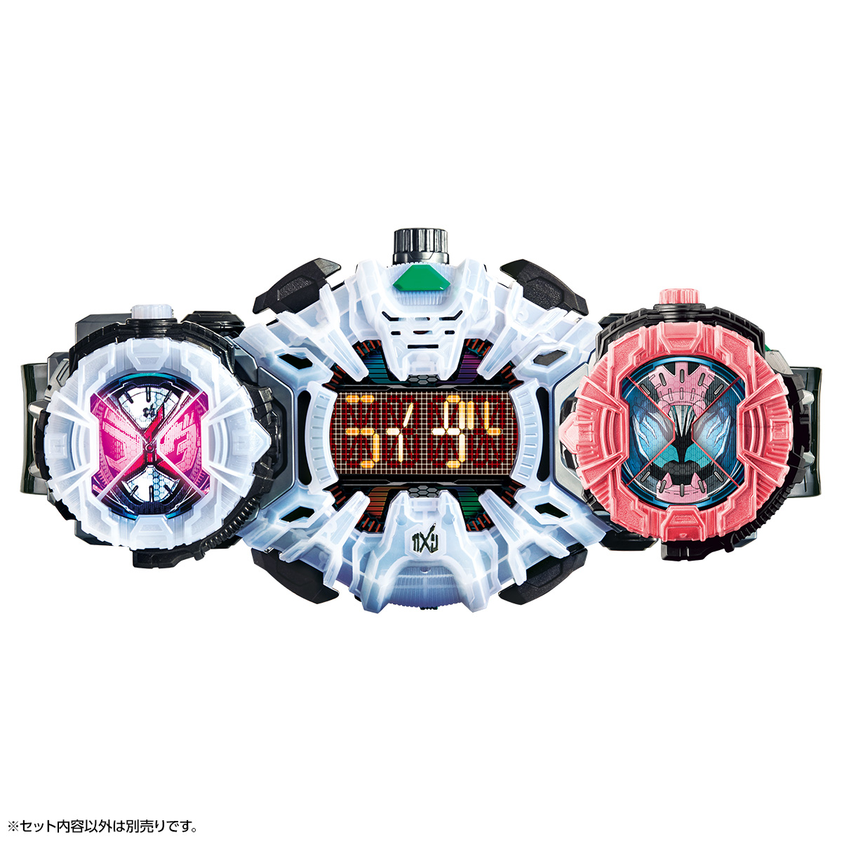 DXガッチャード＆ギーツ＆リバイスライドウォッチ｜仮面ライダー