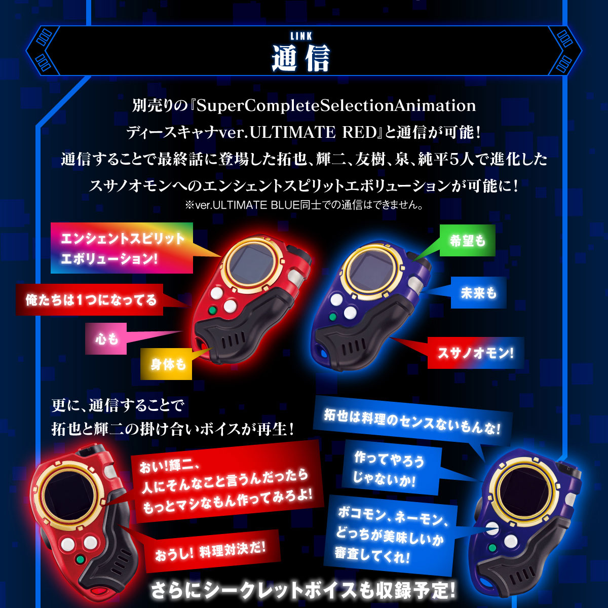 SuperCompleteSelectionAnimation D-Scanner ver.ULTIMATE BLUE