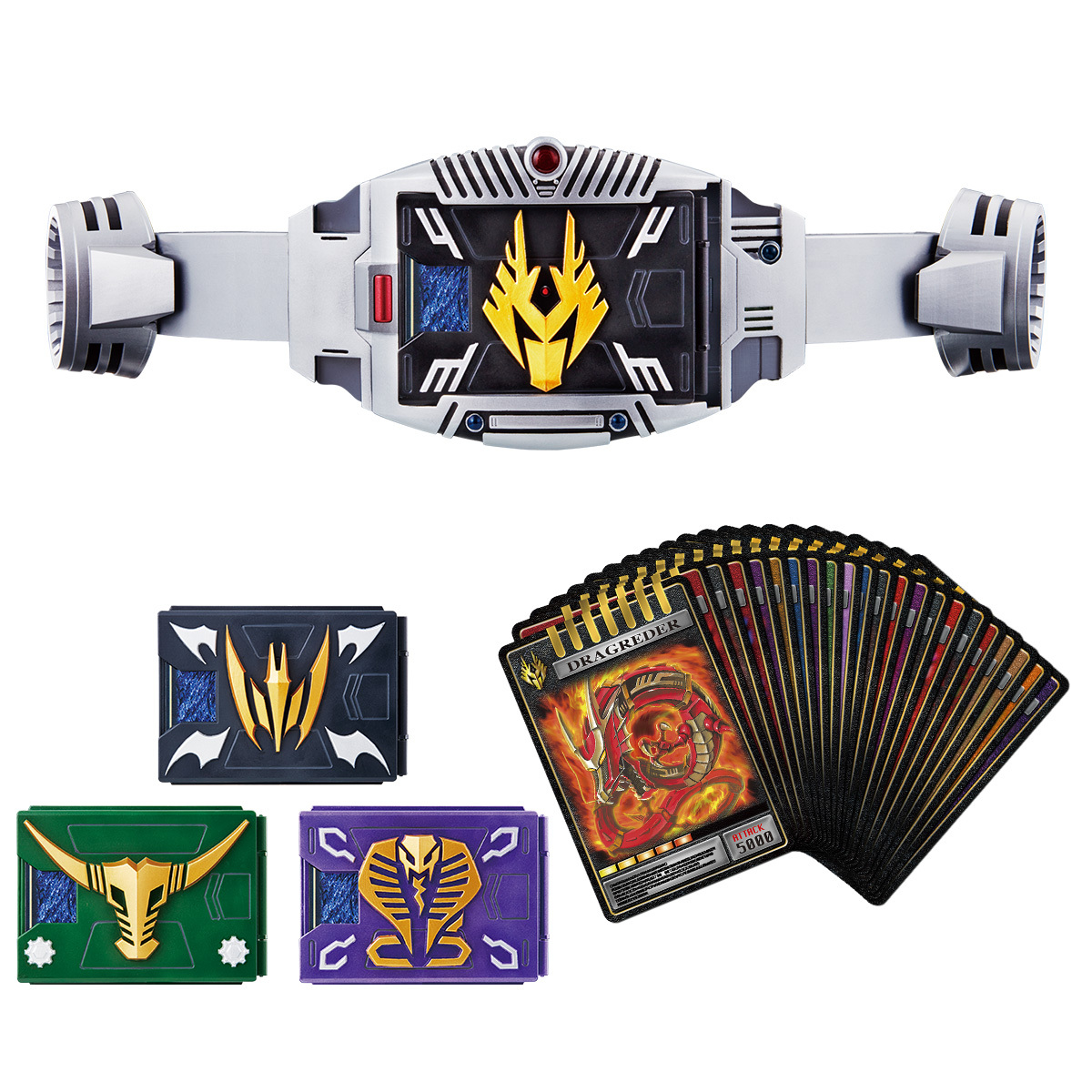 CSM V BUCKLE 4 KAMEN RIDER Set