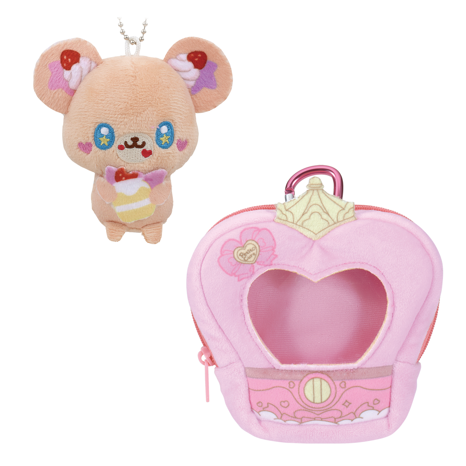 ぷちきゅあもふるんマスコット＆おでかけポーチ