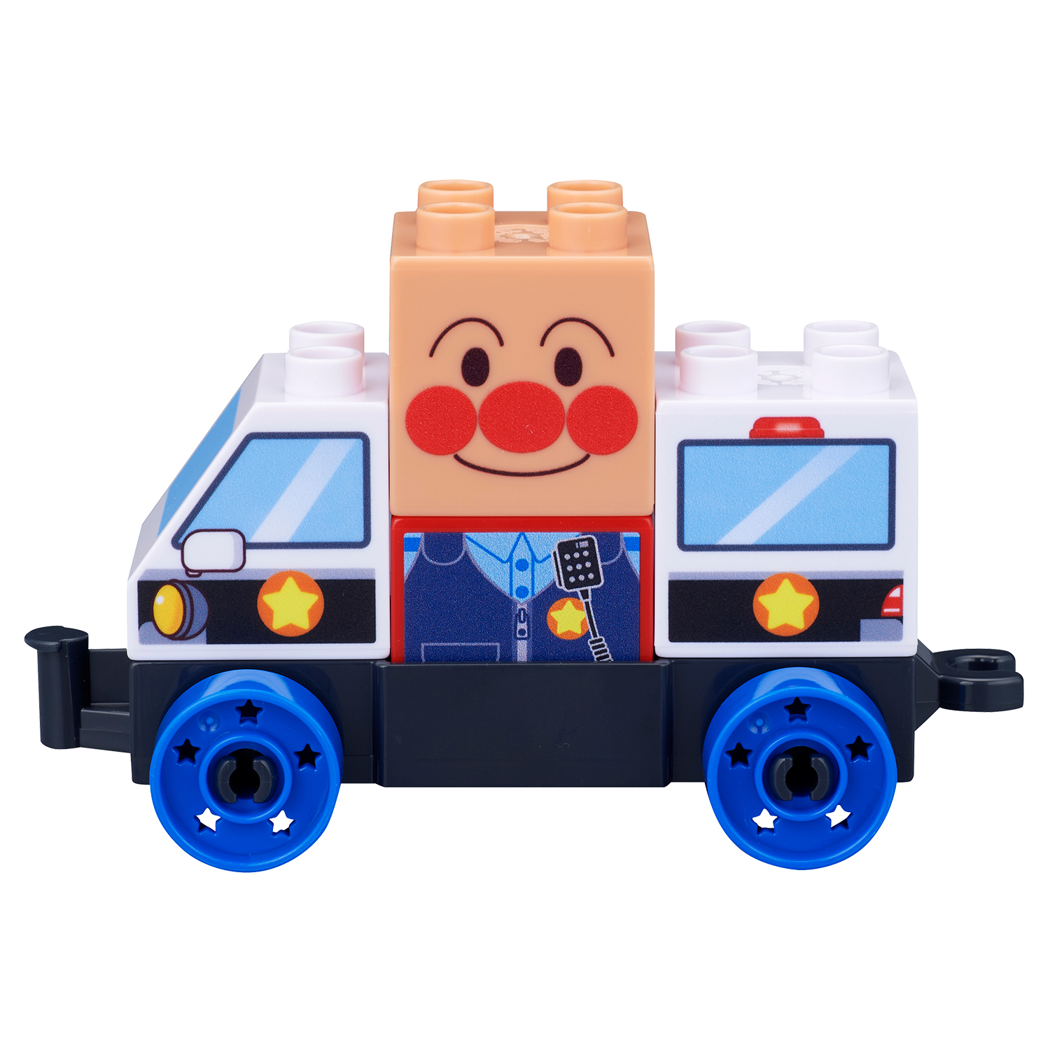 つながる！ひろがる！のりものブロック アンパンマンとパトロールカー