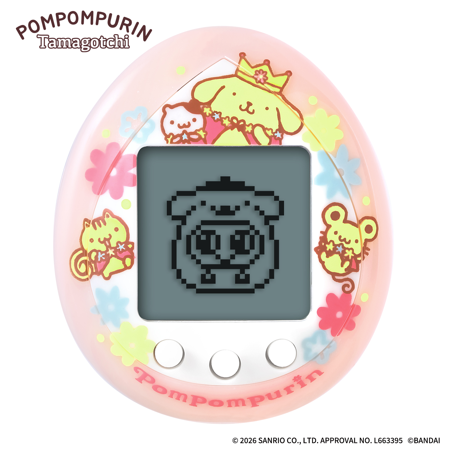 POMPOMPURIN Tamagotchi マジカルピンク ver.