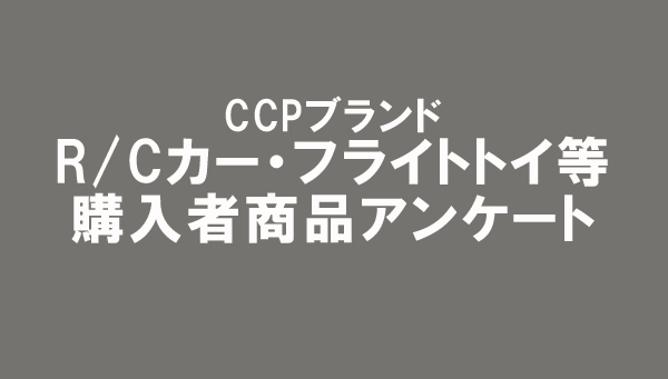 R C カー フライトトイ等に関するアンケート Bandai Toys