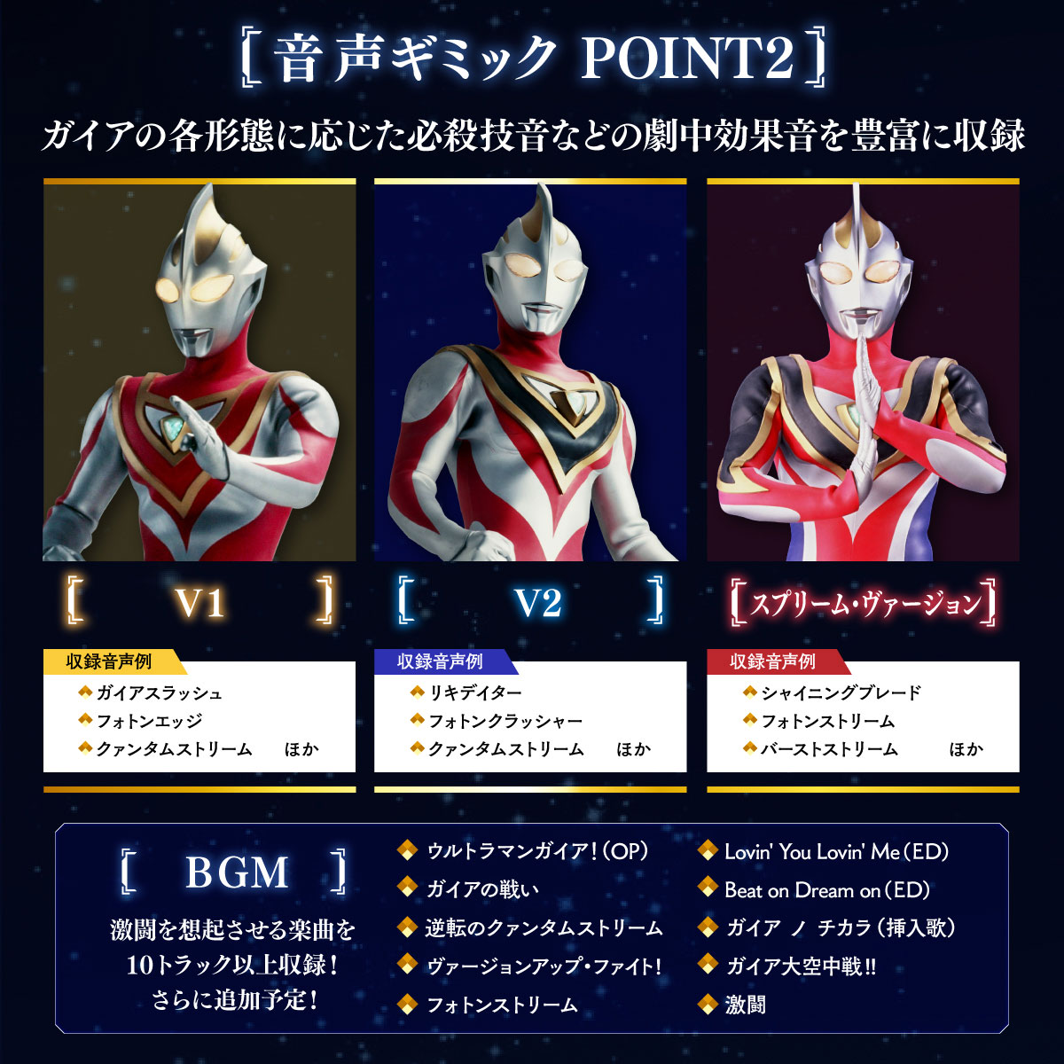 ウルトラレプリカ ウルトラマンガイア エスプレンダー25th ver