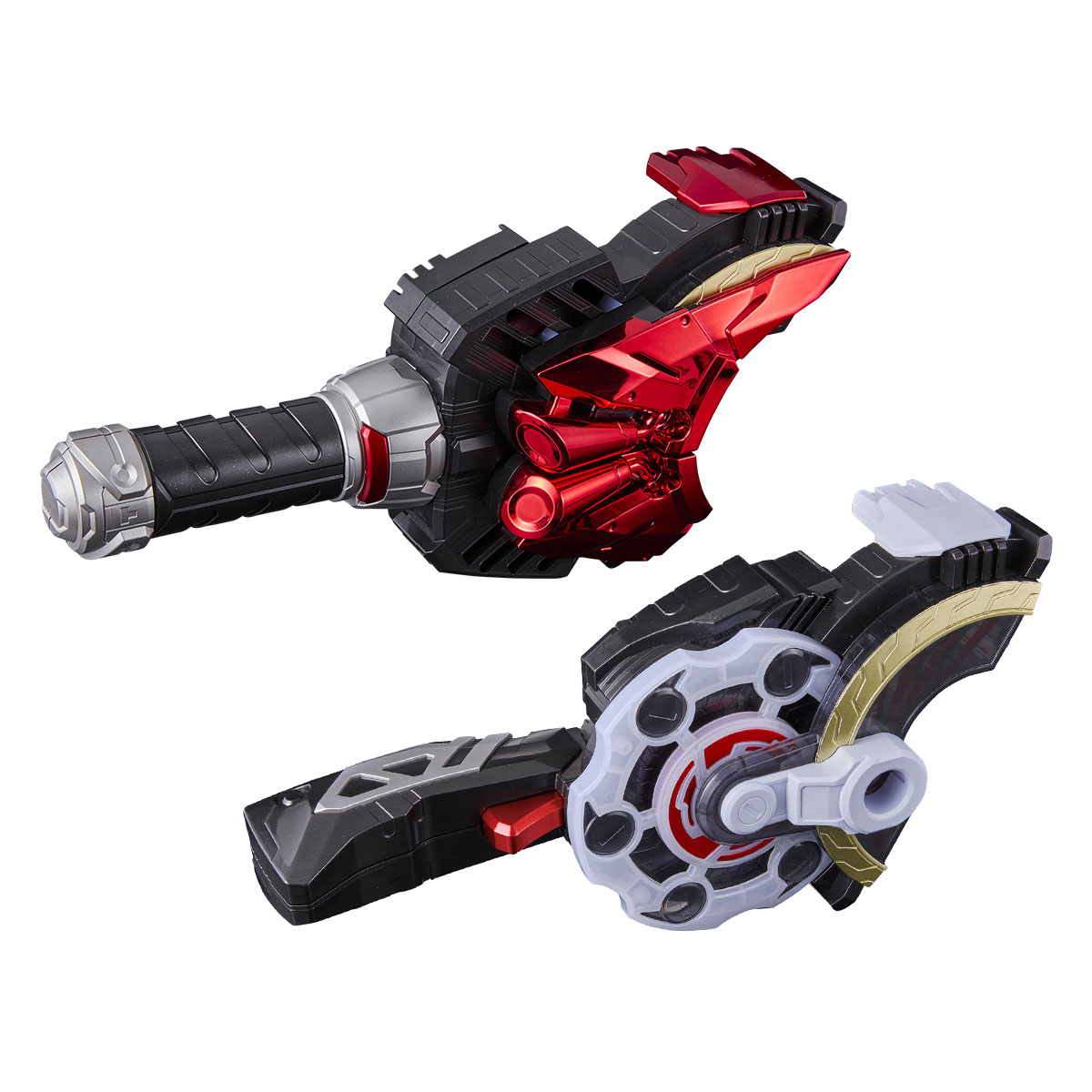 KAMEN RIDER GEATS PREMIUM DX MEMORIAL MAGNUM &amp; BOOST RAISE BUCKLE SET 