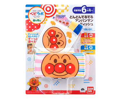 どんどんでるでるアンパンマンティッシュ