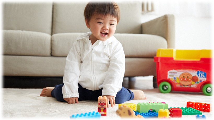 アンパンマンだから夢中！