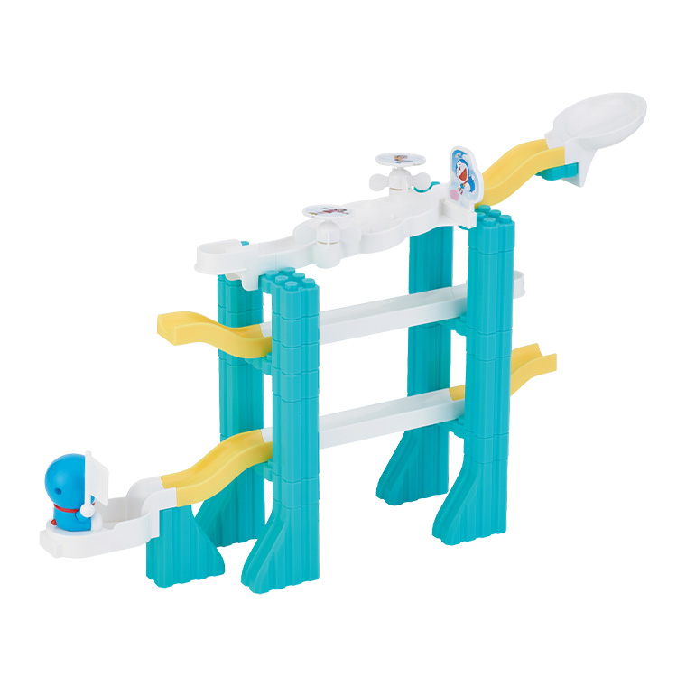 ボールがカタカタ！小さなタワーをつくろう