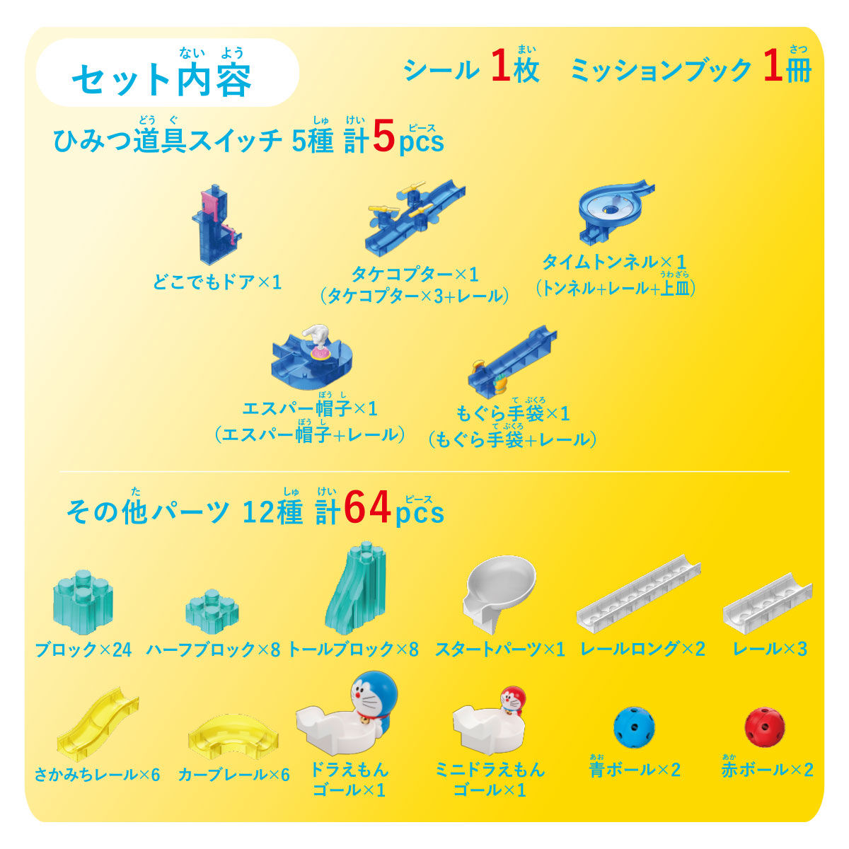 ころがスイッチドラえもん ワープキット 商品画像06