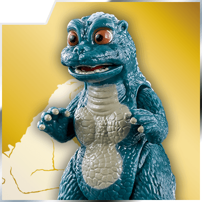 ゴジバースト リトルゴジラ＆ガルーダ＆キングデストロイアパーツ