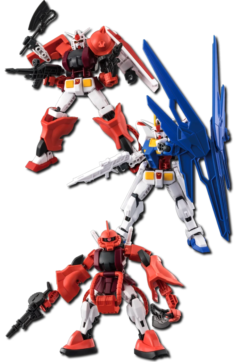 GUNDAM MIXIMIZE BUILD YOUR OWN.