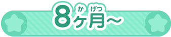 8ヶ月～