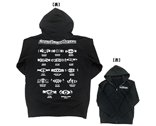 CSM10周年記念　ジップパーカー