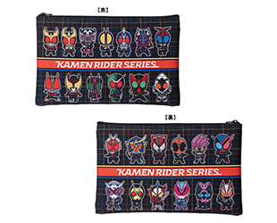 仮面ライダーギーツ＆仮面ライダーシリーズデフォルメポーチ