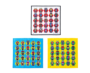 仮面ライダーギーツ＆仮面ライダーシリーズデフォルメミニタオル