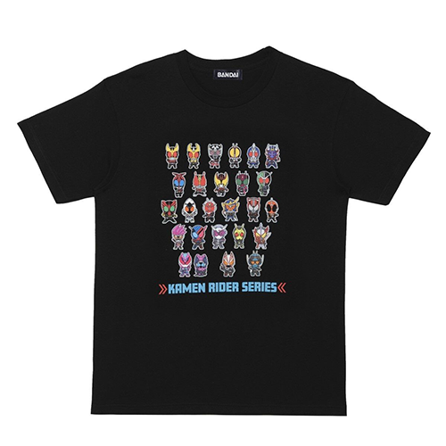 仮面ライダーガッチャード＆仮面ライダーシリーズ　デフォルメ　Tシャツ