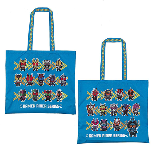仮面ライダーガッチャード＆仮面ライダーシリーズ　デフォルメ　トートバッグ