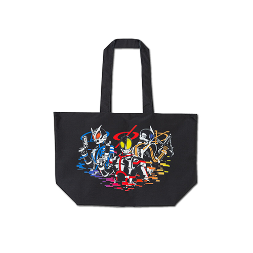 仮面ライダー555（ファイズ） 　ビッグトートバッグ【集合柄】
