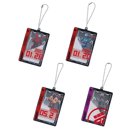 仮面ライダー電王　ライダーチケット風アクリルキーホルダー（全4種）