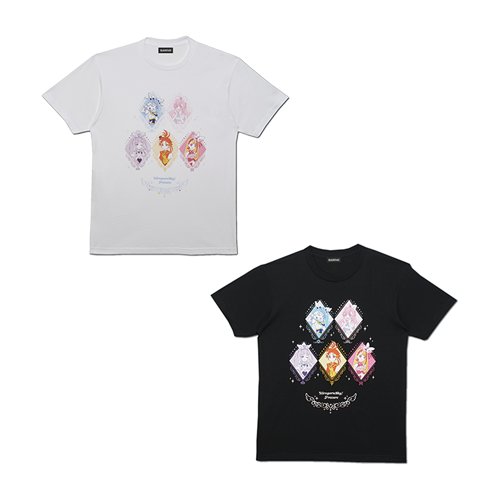 ひろがるスカイ！プリキュア　Tシャツ（5人集合柄）