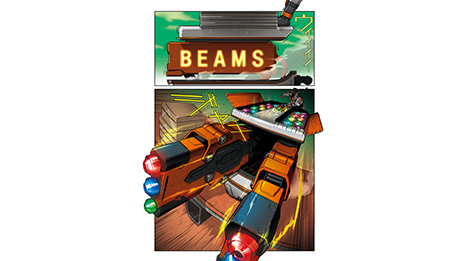 未来のなりきり玩具×BEAMS in space