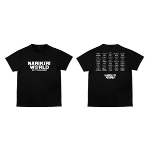 NARIKIRI WORLD×変身ベルト　オリジナルロゴTシャツ