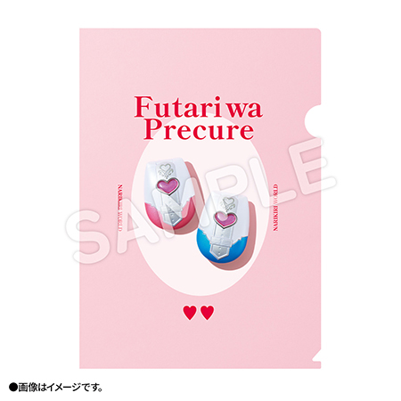 NARIKIRI WORLD ふたりはプリキュア クリアファイル