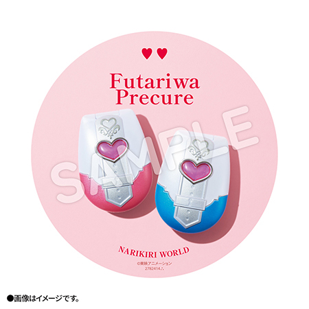 NARIKIRI WORLD ふたりはプリキュア ステッカー