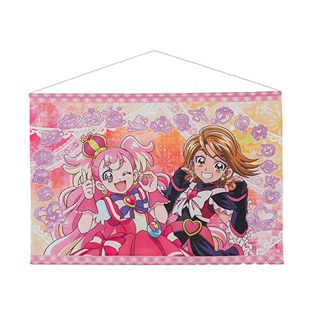 プリキュア 放送1000回記念タペストリー