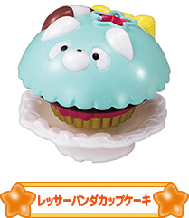 レッサーパンダカップケーキ