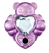 リンクルストーン モフルン＆リボン （パープル）