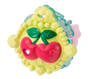 さくらんぼのハートクルリング