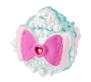 ドレスのハートクルリング（ピンクver.）