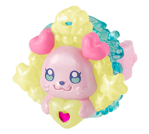 妖精くるるんのハートクルリング（イエローハートver.）