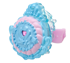 トロピカルパクトのハートクルリング