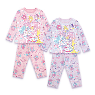 長袖総柄パジャマ