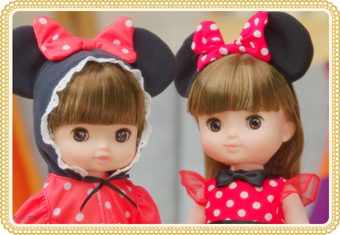 キュートな顔立ち