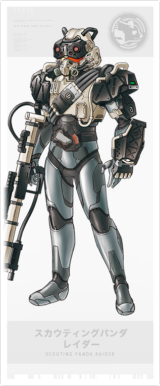 スカウティングパンダレイダー